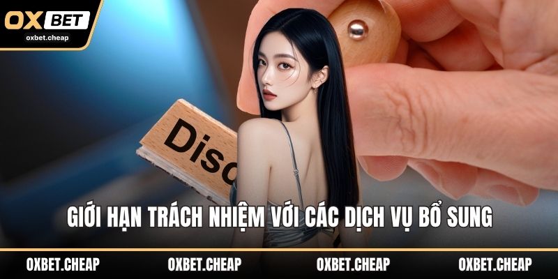 Giới hạn trách nhiệm với các dịch vụ bổ sung